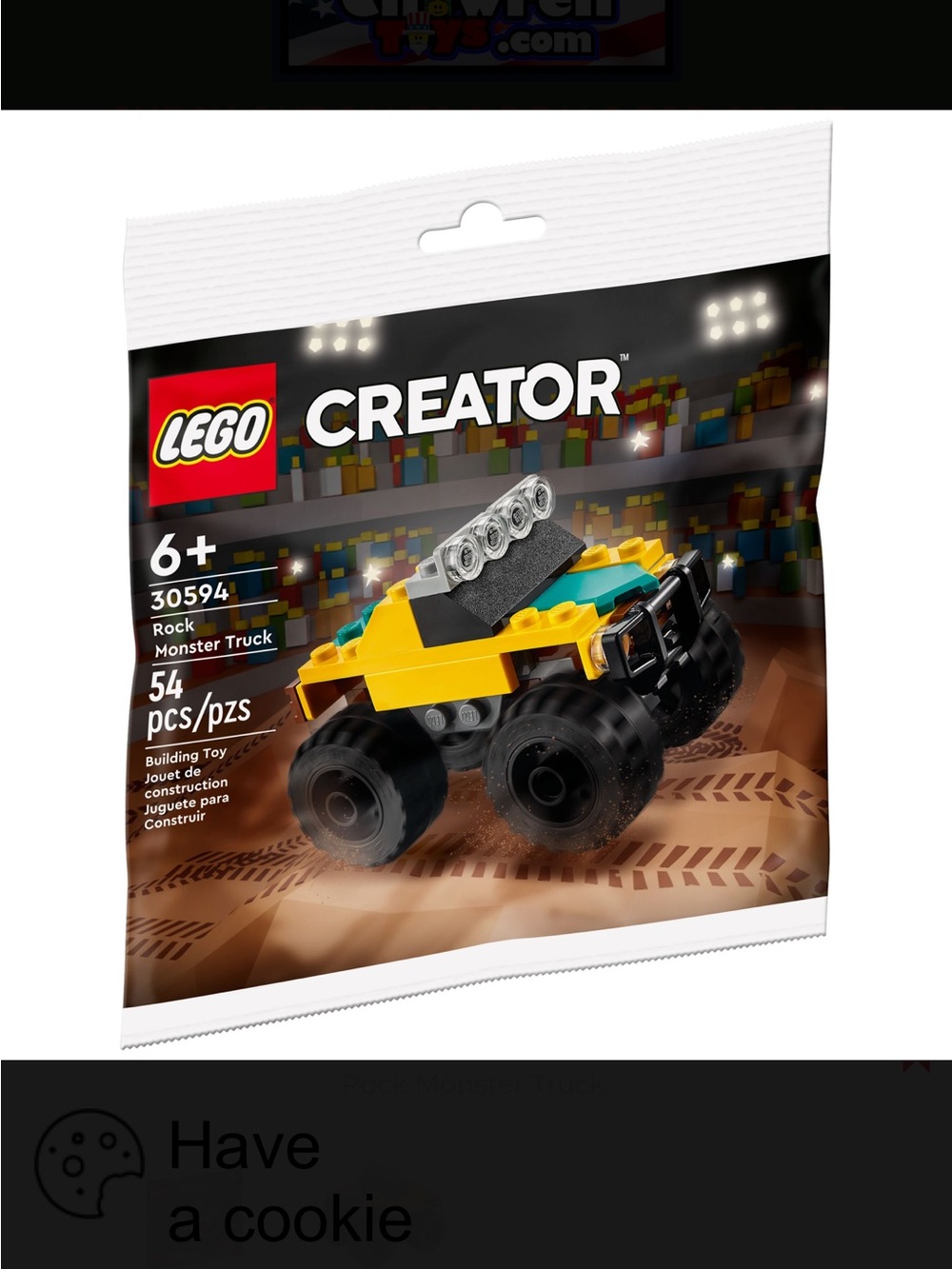 LEGO Creator 30594 Rock Monster Truck polybag set ~ new